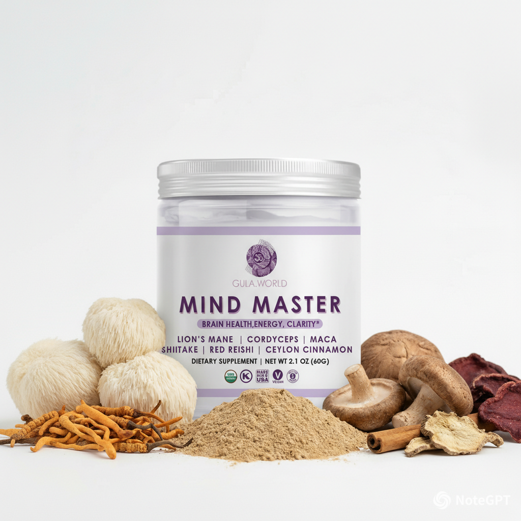 Mind Master - Mushroom Powder (30-Day Supply)